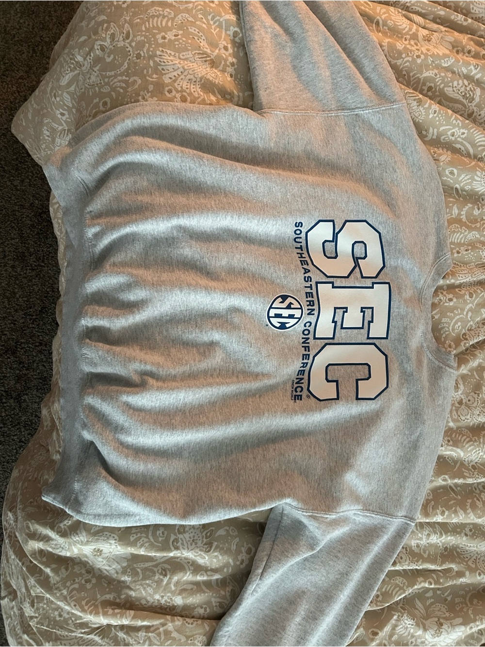SEC Grey Crewneck Sweatshirt